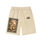 Mineral Wash Waffle Knit Shorts