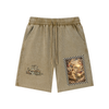 Mineral Wash Waffle Knit Shorts