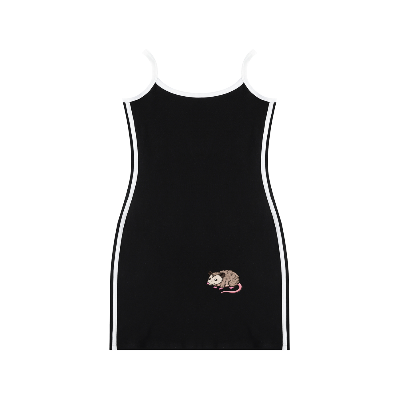 The banding Women's Color Block Mini Dress