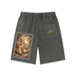 Mineral Wash Waffle Knit Shorts