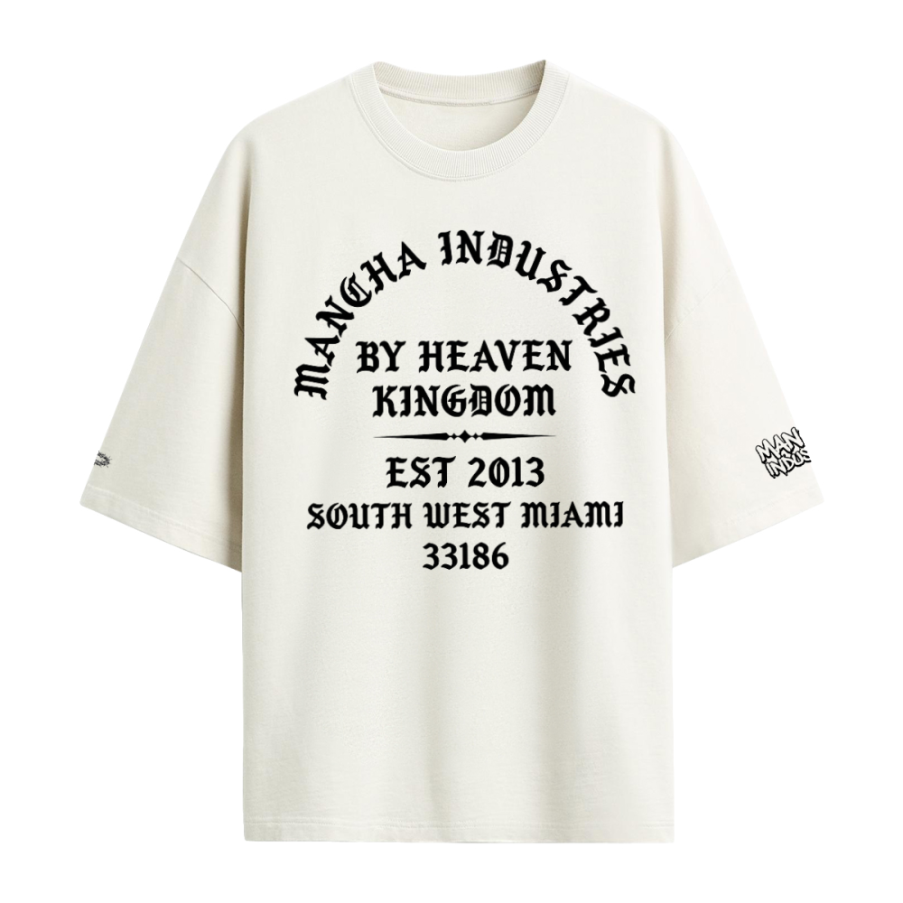 Unisex Heavyweight Oversized Short-Sleeve T-Shirt (255GSM)