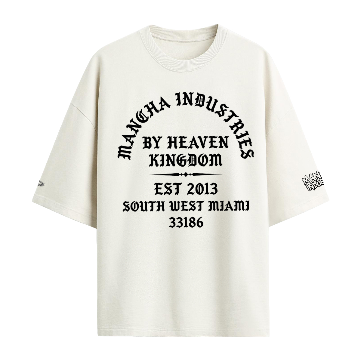 Unisex Heavyweight Oversized Short-Sleeve T-Shirt (255GSM)