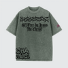 Unisex Vintage Snow Wash Cotton T-Shirt (230GSM)