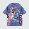Unisex Vintage Snow Wash Cotton T-Shirt (230GSM)