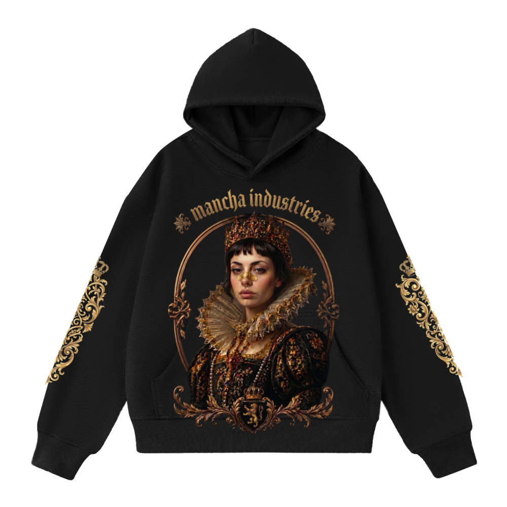 Mancha from the kingdom 400GSM Unisex Heavyweight Cropped Hoodie