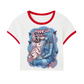 Core Baby Tee Color Ribbing(200GSM)