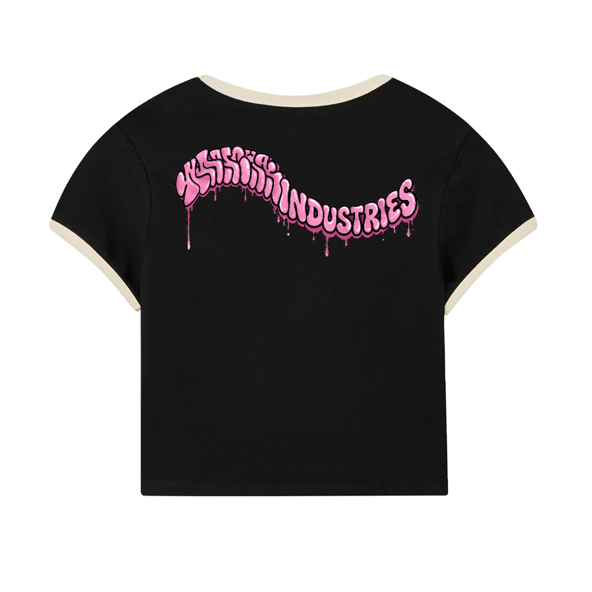 My cute  bunny Core Baby Tee Color Ribbing(200GSM)