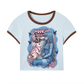 Core Baby Tee Color Ribbing(200GSM)