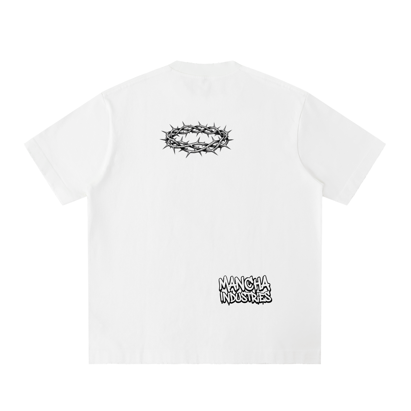 Heavyweight Vintage Washed Frayed T-Shirt