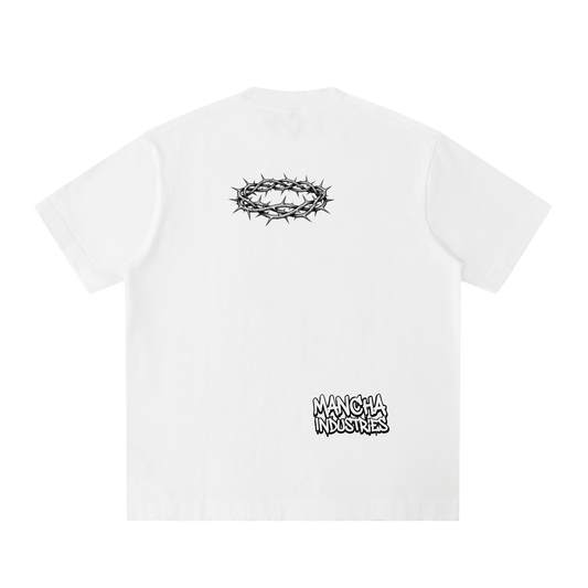 Heavyweight Vintage Washed Frayed T-Shirt