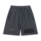 Unisex Vintage Wash Raw Edge Shorts