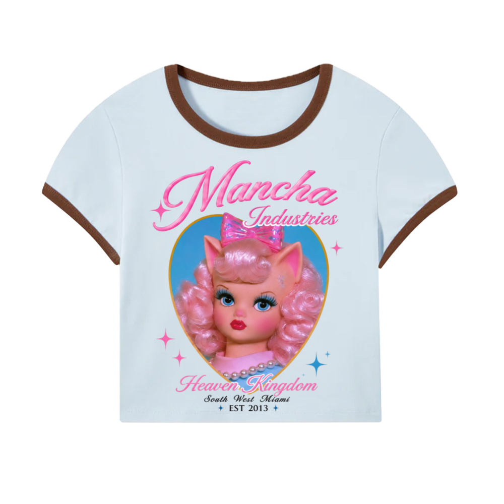 Core Baby Tee Color Ribbing(200GSM)