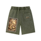 Mineral Wash Waffle Knit Shorts