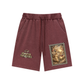 Mineral Wash Waffle Knit Shorts