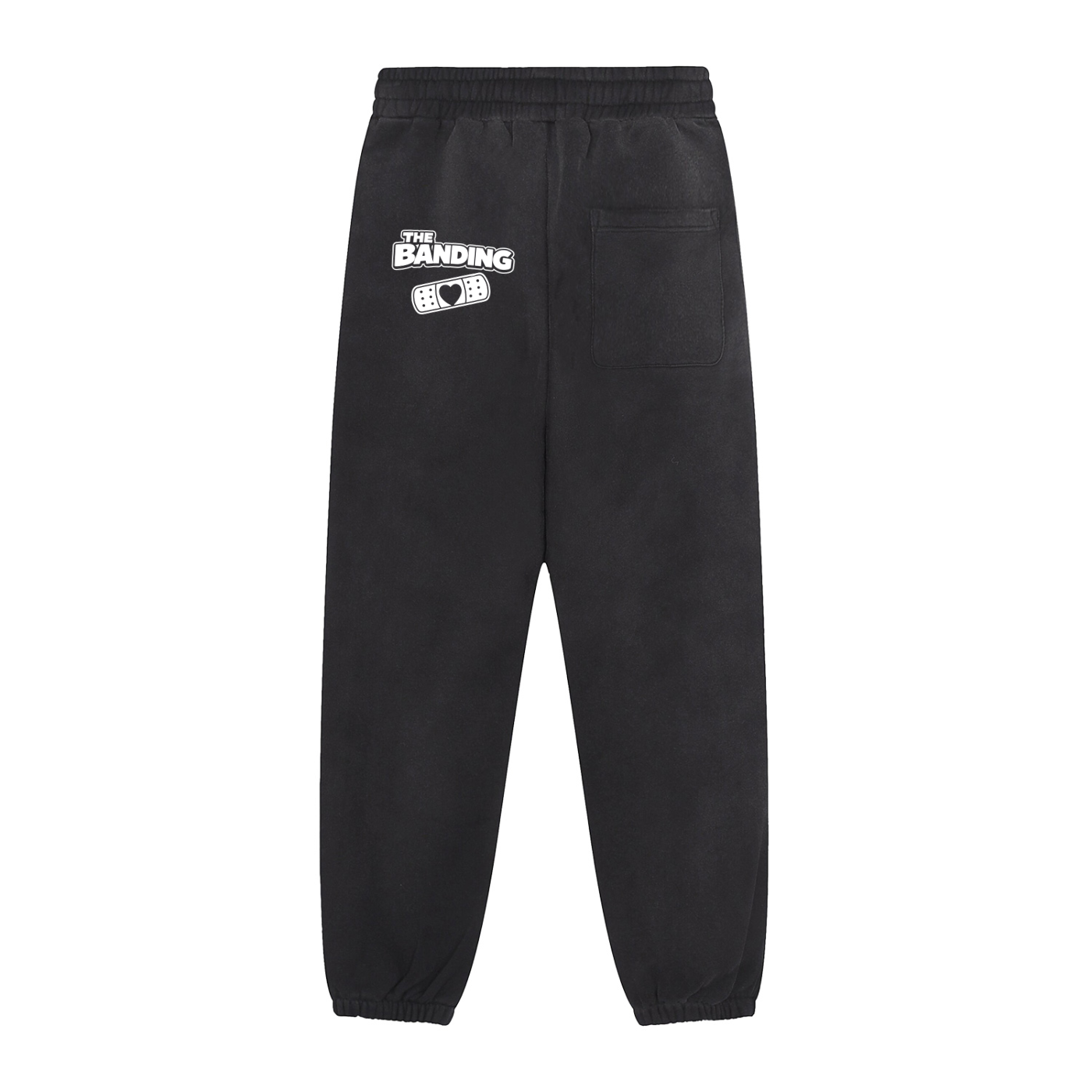 Sun Fade Contrast Tape Fleece Jogged Sweatpants