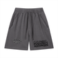 Unisex Vintage Wash Raw Edge Shorts