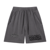 Unisex Vintage Wash Raw Edge Shorts