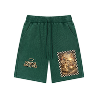 Mineral Wash Waffle Knit Shorts