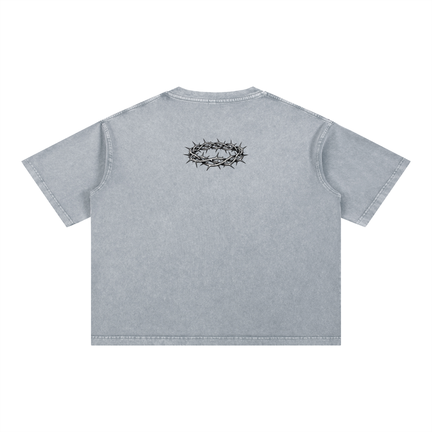 Mineral Wash Boxy Cotton T-Shirt